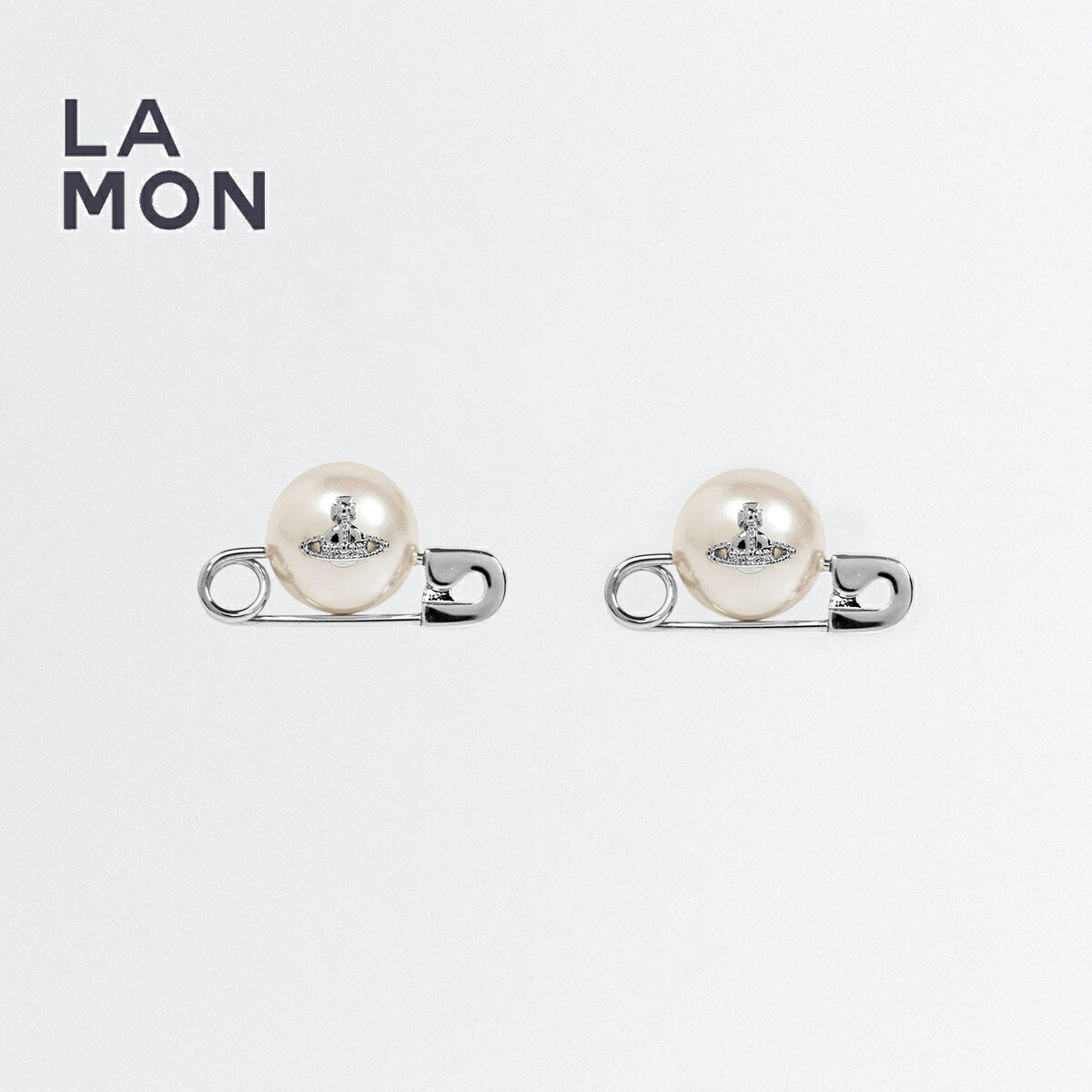 ヴィヴィアン ウエストウッド ピアス Vivienne Westwood JORDAN EARRINGS メタル ピアス Silver シルバー系