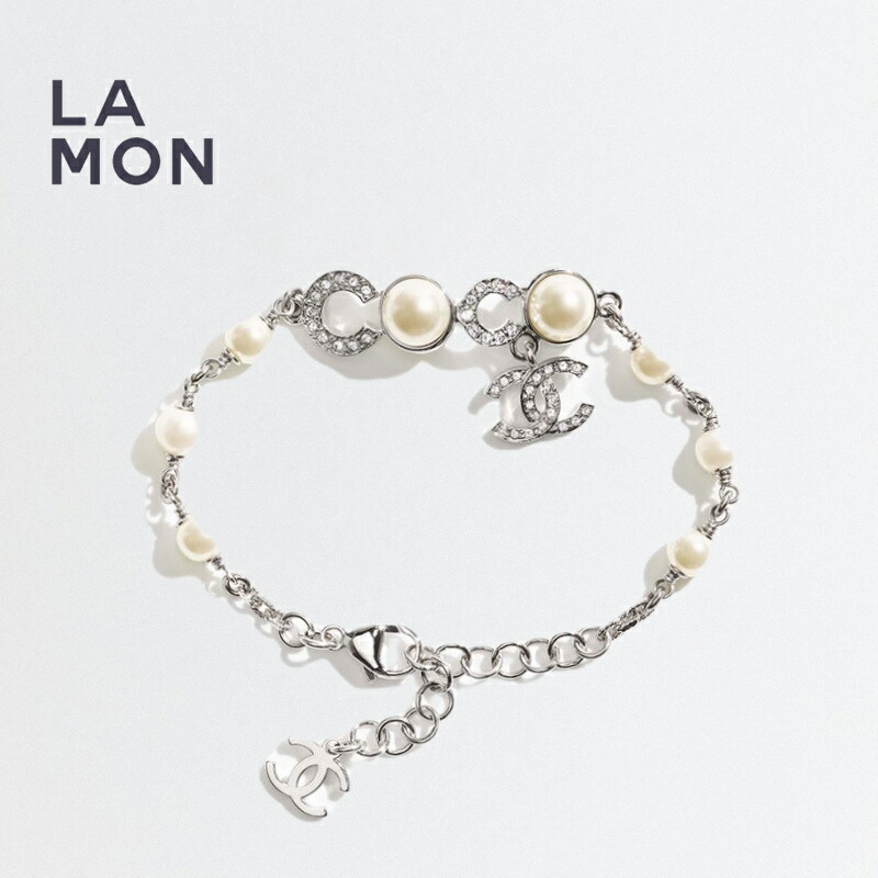 楽天市場】シャネル ブレスレット ココマーク GP コスチュームパール