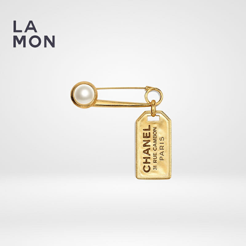 楽天市場】【新品】シャネル ブローチ CHANEL BROOCH AB7831 ココ