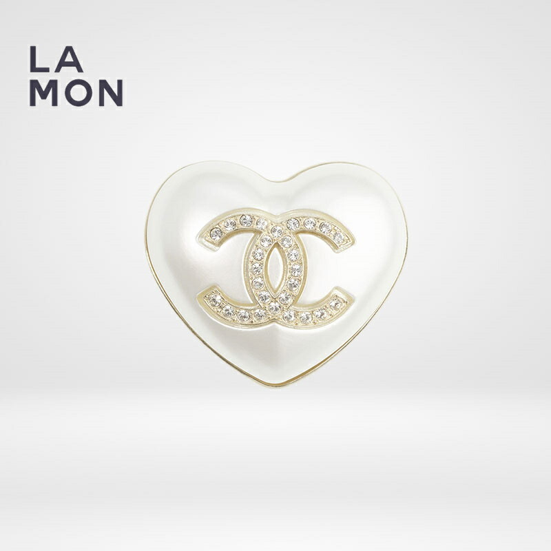 楽天市場】【新品】シャネル ブローチ CHANEL BROOCH AB6076 ココ