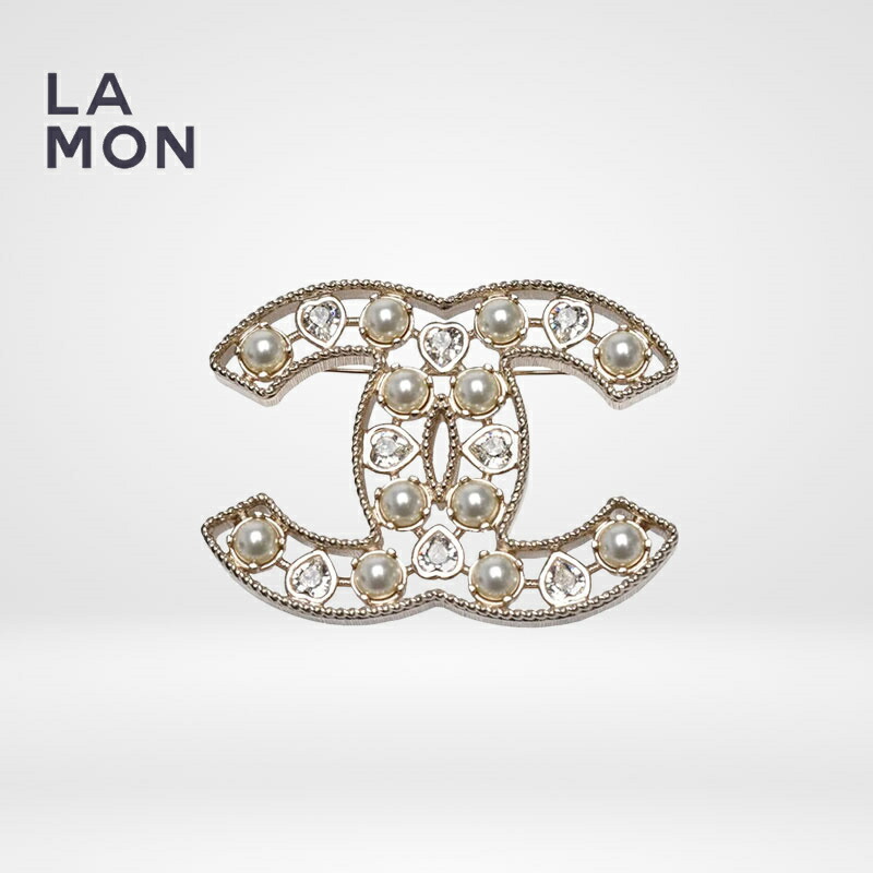 楽天市場】【新品】シャネル ブローチ CHANEL BROOCH ABC067 ココ