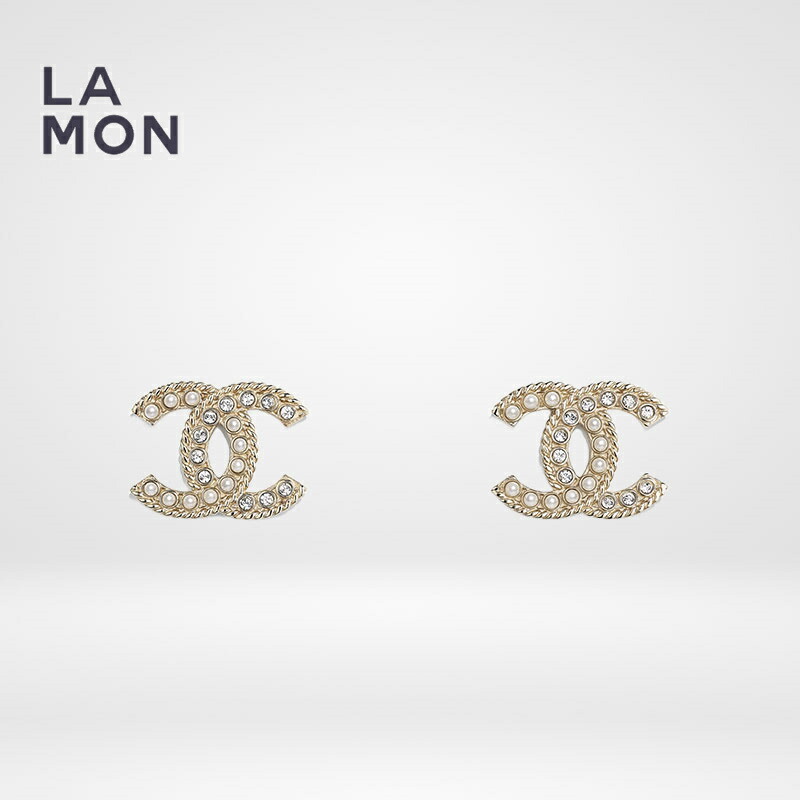 【美品】CHANEL ピアス CHANEL（シャネル） ピアス ABB317 B13555 レディース ラインストーン
