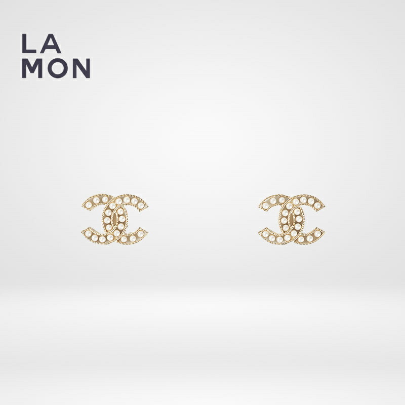 *紅*❁ CHANEL ゴールドロゴ パールピアス 〈未使用品 〉 楽天市場】【新品】シャネル ピアス CHANEL EARRINGS AB6959 ココ