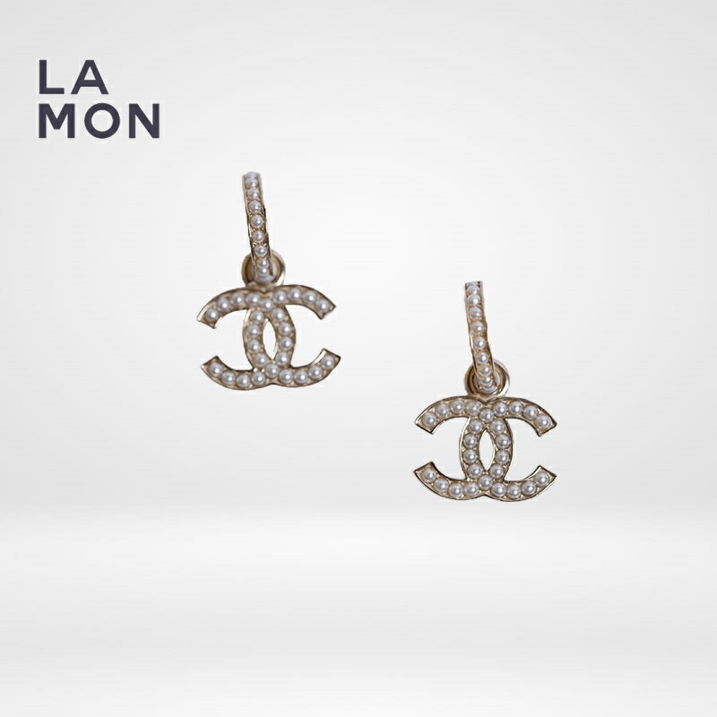 【新品】シャネル ピアス CHANEL EARRINGS AB5851 ココマーク メタル コスチューム パール ピアス GOLD ゴールド系