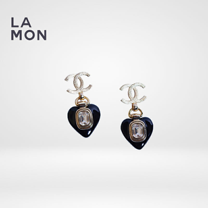 楽天市場】【新品】シャネル ピアス CHANEL EARRINGS AB9377 ココ