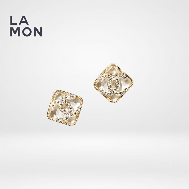 楽天市場】シャネル【CHANEL】（シャネル ピアス） シルバー×クリア