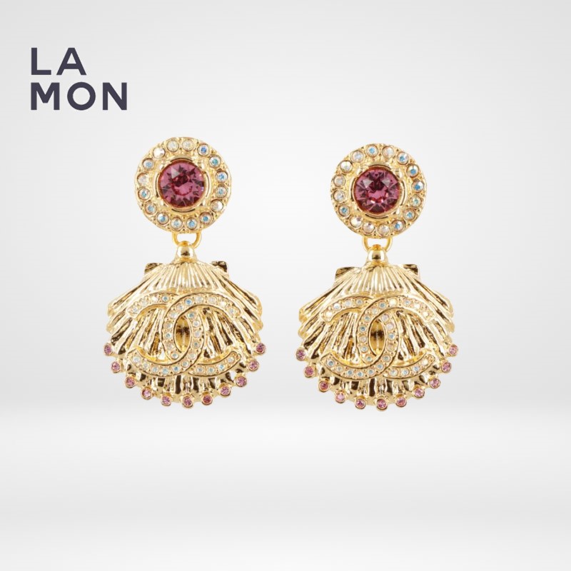 【新品】シャネル ピアス CHANEL EARRINGS ABA066 ココマーク メタル ストラス ピアス GOLD ゴールド系 71,775円