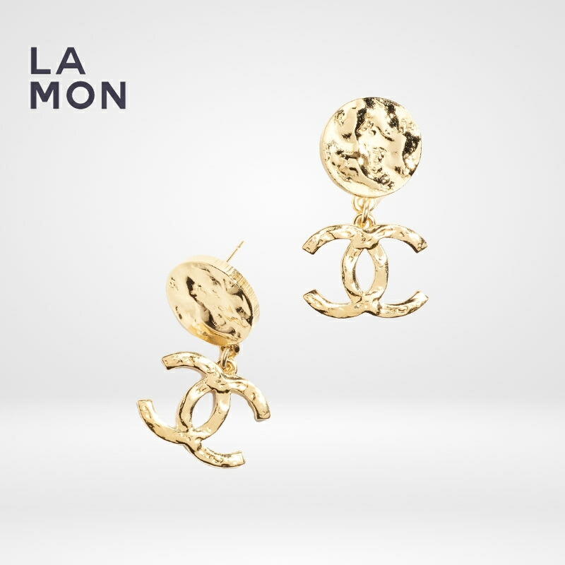 【新品】シャネル ピアス CHANEL EARRINGS ABC499 ココマーク メタル ピアス GOLD ゴールド系｜LAMONBOUTIQUE店