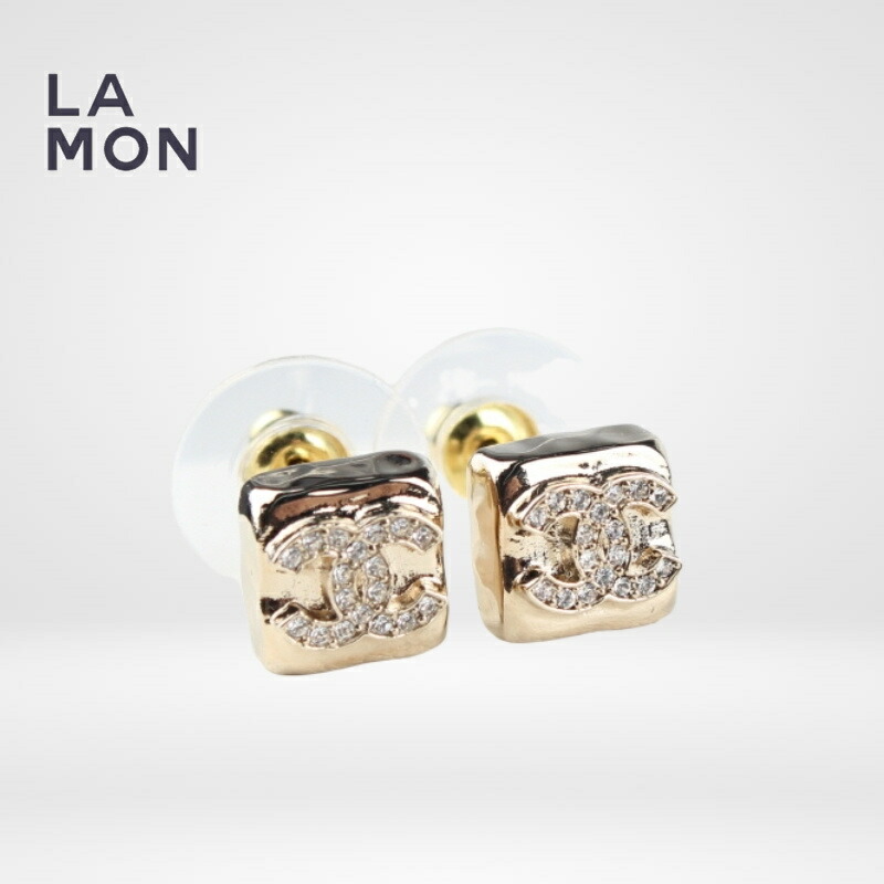 楽天市場】【新品】CHANEL シャネル ピアス ココマーク チェーン