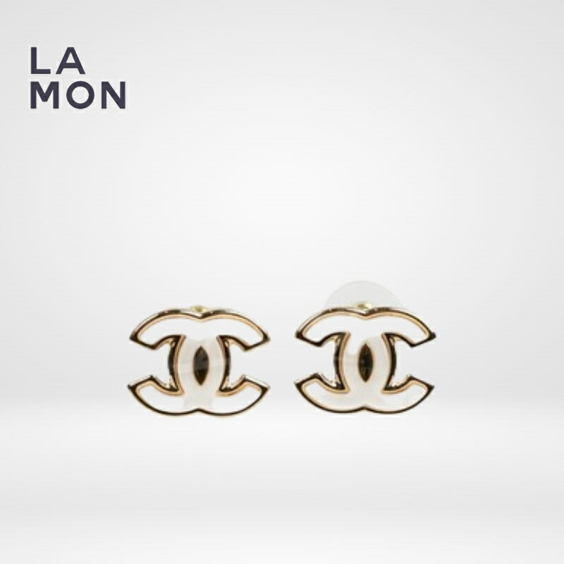 楽天市場】【新品】シャネル ピアス CHANEL EARRINGS ABC281 ココ