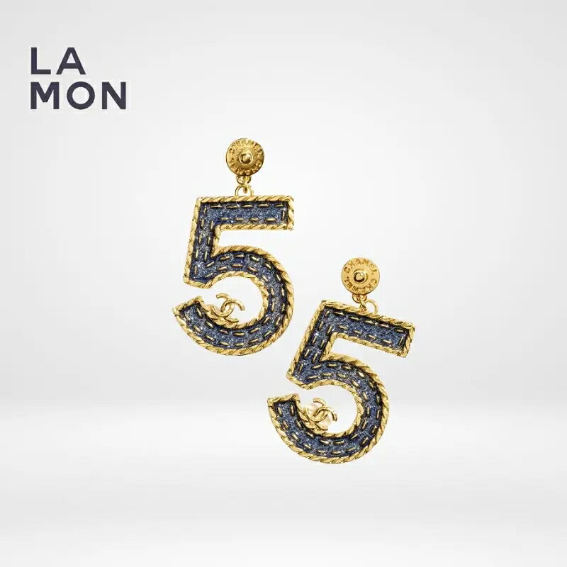 【新品】シャネル ピアス CHANEL EARRINGS ABC733 ココマーク メタル ピアス GOLD/NAVY ゴールド/ネービー系