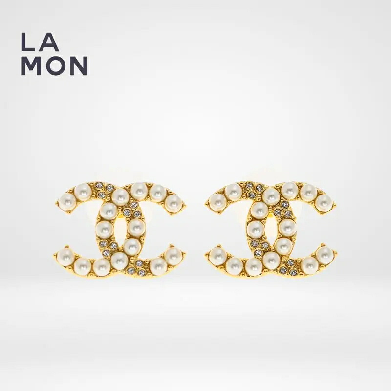 【新品】シャネル ピアス CHANEL EARRINGS ABD722 ココマーク メタル ストラス コスチューム パール ピアス GOLD/WHITE ゴールド/ホワイト系