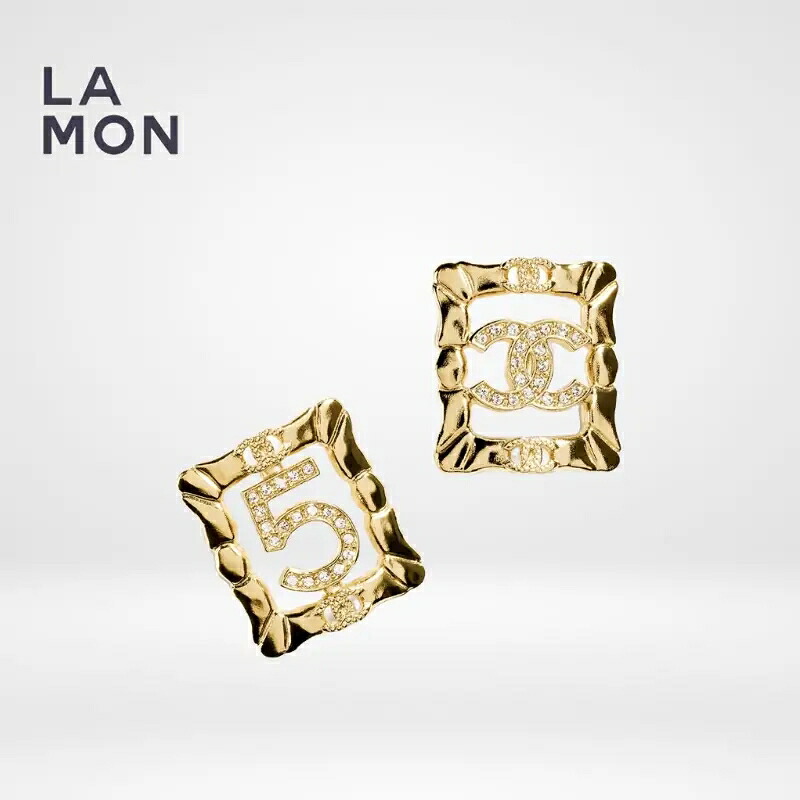 【新品】シャネル ピアス CHANEL EARRINGS ABD752 ココマーク メタル ストラス ピアス GOLD ゴールド系