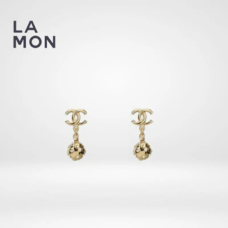 楽天市場】【新品】シャネル ピアス CHANEL EARRINGS AB9352 ココ