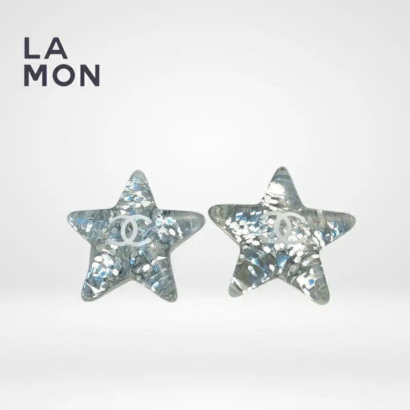【新品】シャネル ピアス CHANEL EARRINGS ABF117 ココマーク メタル レジン ピアス BLUE ブルー系