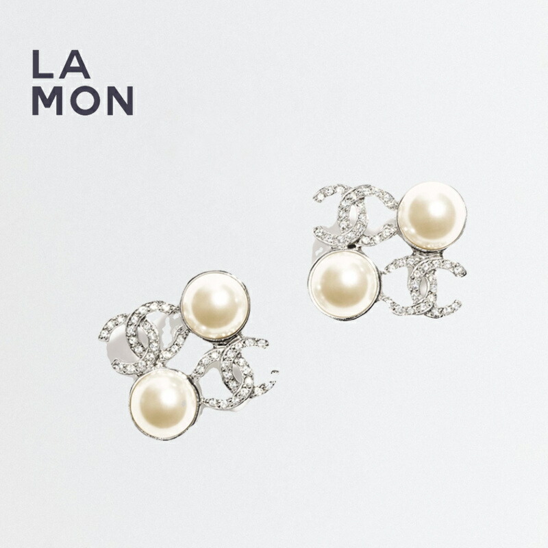 楽天市場】シャネル ピアス レディース C23 S コスチューム