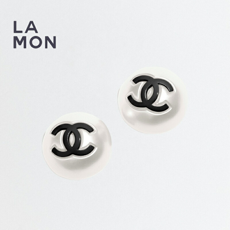 CHANELロゴクリスタルパールピアス 2025春夏新作 楽天市場】CHANEL シャネル ピアス 2025SS プレ