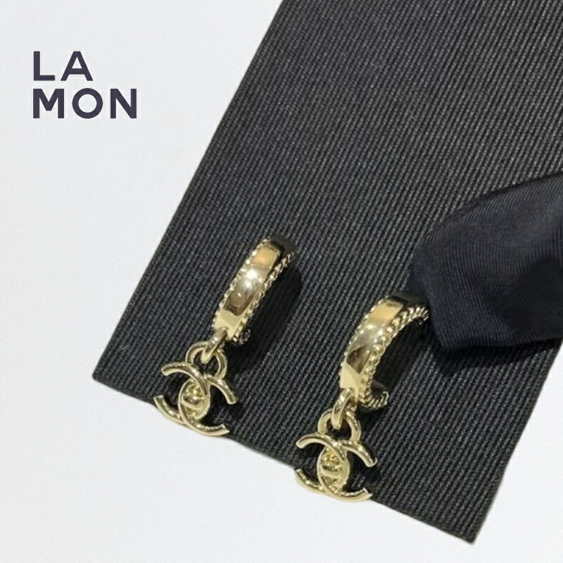 【新品】シャネル ピアス CHANEL EARRING ABG301 ココマーク メタル ピアス GOLD ゴールド系 64,350円