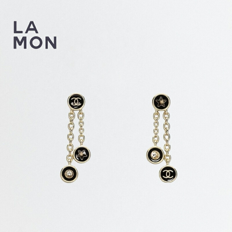 楽天市場】【CHANEL】 シャネル ピアス ココマーク スターモチーフ