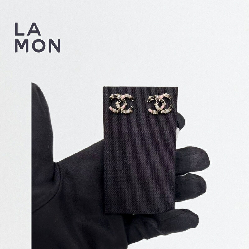 【新品】シャネル ピアス CHANEL EARRING ABG639 ココマーク メタル コスチューム パール ピアス GOLD ゴールド系｜LAMONBOUTIQUE店