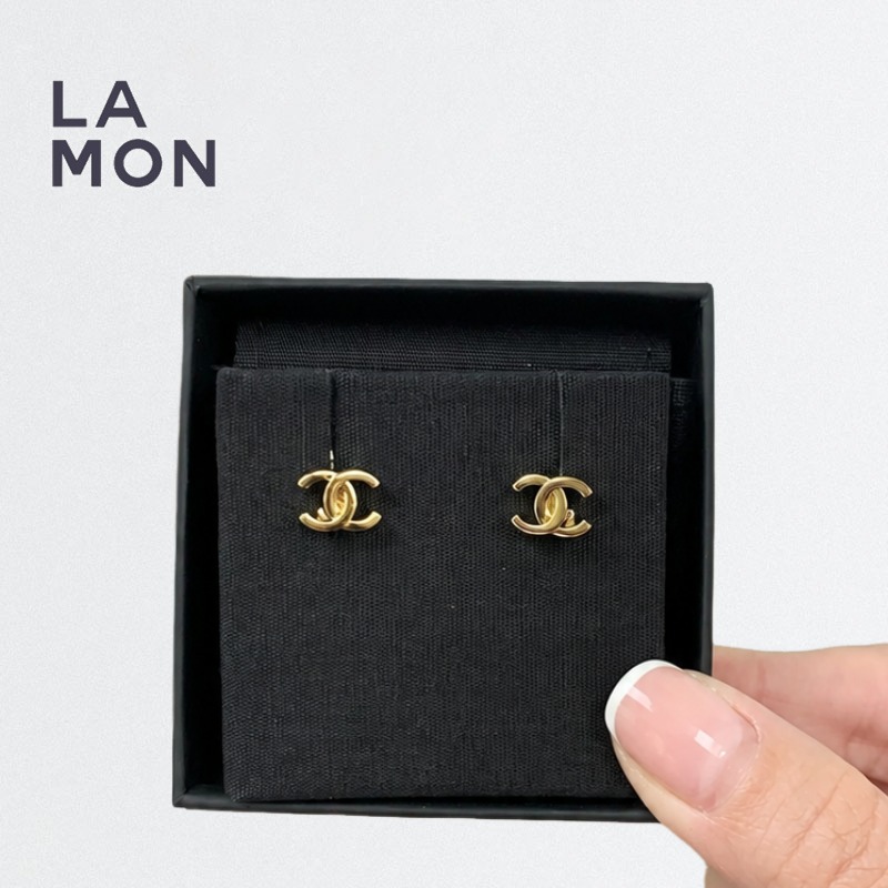 【新品】シャネル ピアス CHANEL EARRING ABH151 ココマーク メタル ピアス GOLD ゴールド系|LAMONBOUTIQUE店