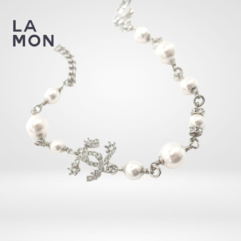 楽天市場】≪Brand New≫ CHANEL Long Necklace Silver ≪新品