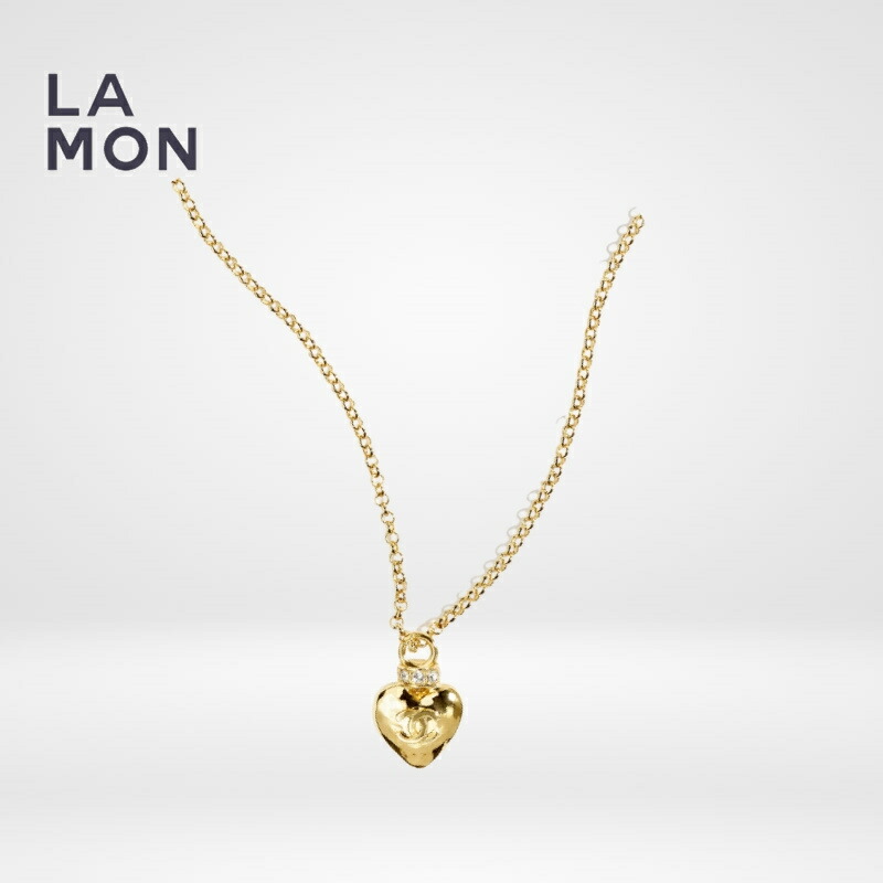 楽天市場】【新品】CHANEL シャネル ハートネックレス ハートロケット