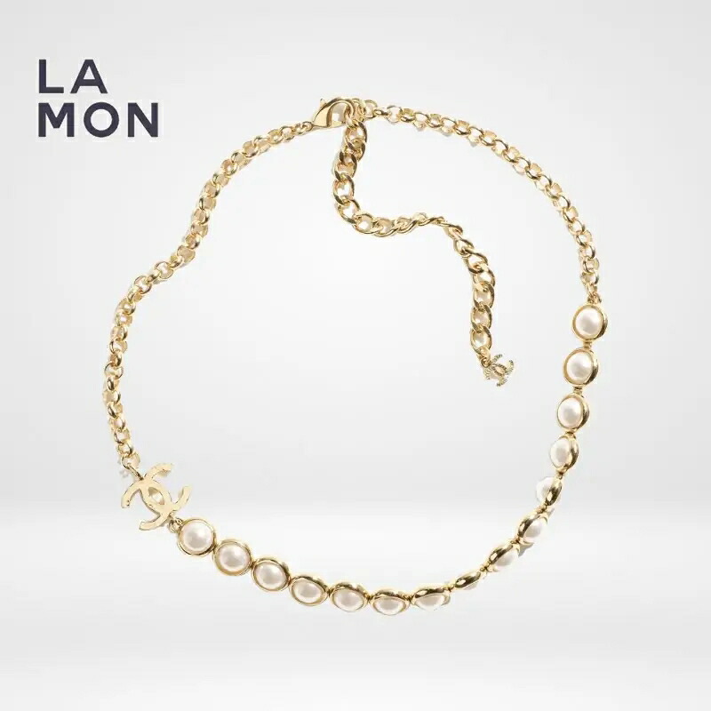 【新品】シャネル ネックレス CHANEL NECKLACE ABD230 ココマーク メタル コスチューム パール ネックレス GOLD/WHITE ゴールド/ホワイト系|LAMONBOUTIQUE店