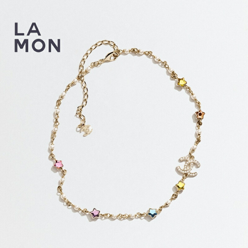 楽天市場】シャネル CHANEL ネックレス メタル＆ストラス