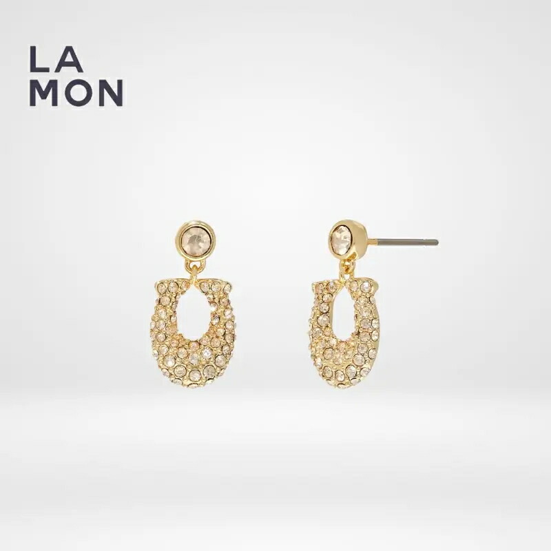 コーチ ピアス COACH CJ718 Signature Pav? Crystal Earrings ピアス GOLD ゴールド系|LAMONBOUTIQUE店