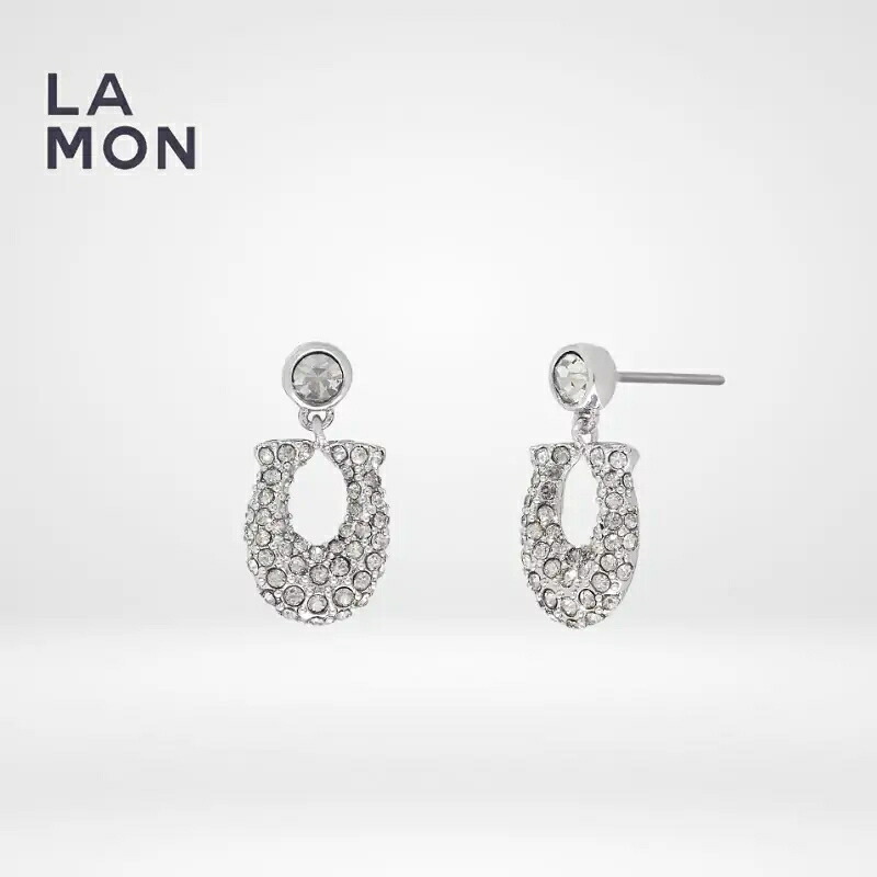 コーチ ピアス COACH CJ718 Signature Pav? Crystal Earrings ピアス SILVER シルバー系｜LAMONBOUTIQUE店 10,920円