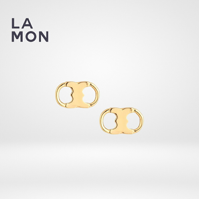 トリーバーチ ピアス TORY BURCH 11165542 Gemini Link Stud Earring リンク スタッズ ピアス GOLD ゴールド系|LAMONBOUTIQUE店