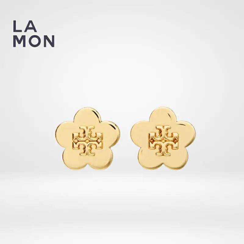 トリーバーチ ピアス TORY BURCH 157205 720 KIRA FLOWER STUD EARRING キラ メタル ピアス Gold ゴールド系|LAMONBOUTIQUE店