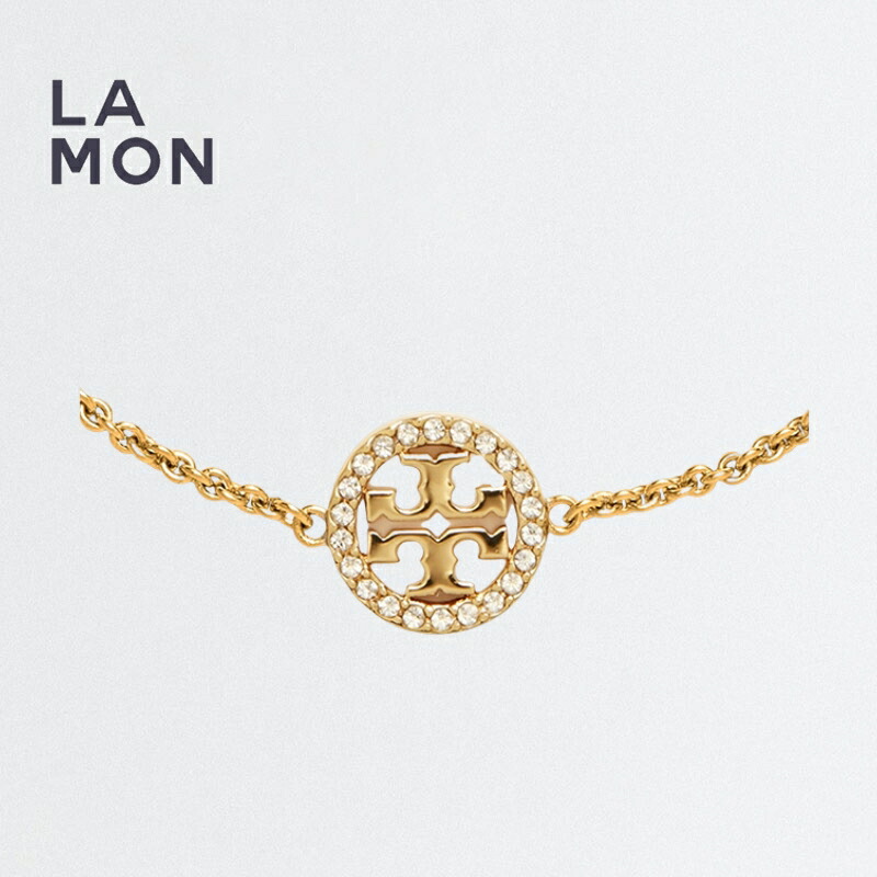 トリーバーチ ブレスレット TORY BURCH 80997 783 MILLER PAV? CHAIN BRACELET GOLD ゴールド|LAMONBOUTIQUE店