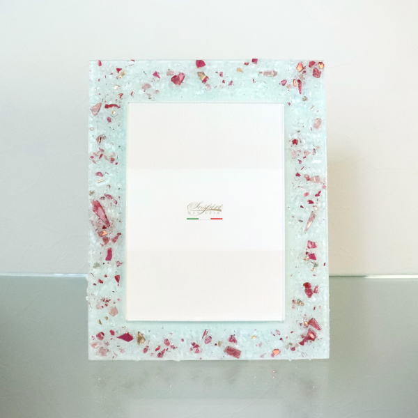 楽天市場】ベネチアンガラス 写真立て(フォトフレーム) ストライプ