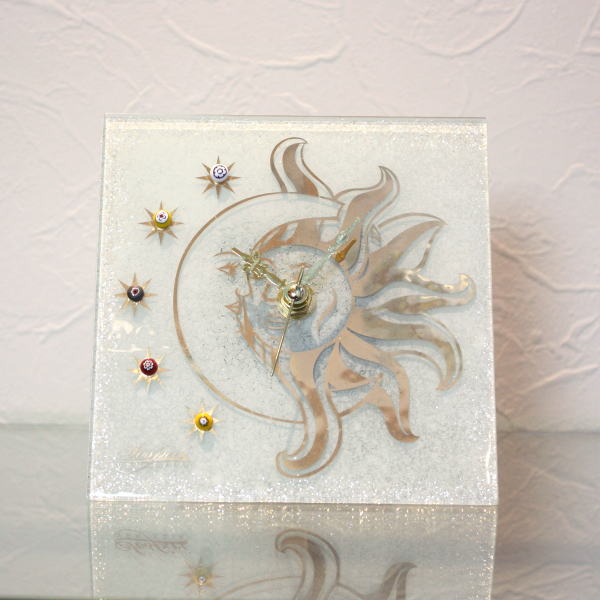 楽天市場】ベネチアングラス フクロウ 置物 イタリア製 ムラーノ島