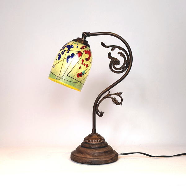 楽天市場】ベネチアングラスランプ 照明 テーブルランプ 卓上ランプ