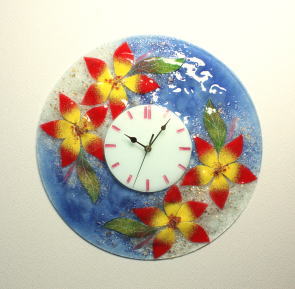 楽天市場】掛け時計 掛時計 ベネチアングラス ベネチアンガラス