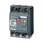 パナソニック　BJWA3603　単品　　漏電ブレーカBJW-60型 3P3E OC付 60A 30mA(モータ保護兼用) 　[BJWA3603]｜ランプエコ