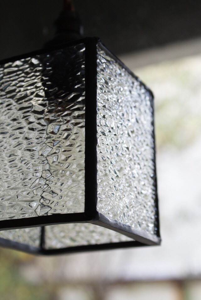 Square Verre Space Lune スクェア 頭を覆う物 余地 リューンステンドグラスの照明ランプ ペンダントランプ 1灯火 ペンダント紐 送料無料 Effie Europe Com