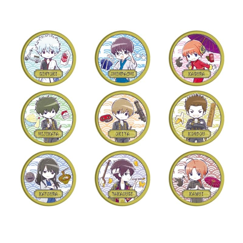 楽天市場】ZAK 銀魂 缶バッチコレクション J-WORLD 和紙 5点セット