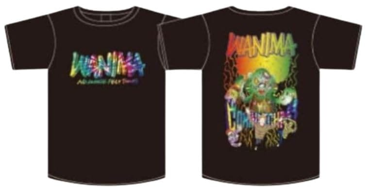 CreepyNuts × WANIMA コラボTシャツ 黒 Lサイズ WANIMA Sorry Not Sorry Tour Tシャツ XL 黒 - メルカリ