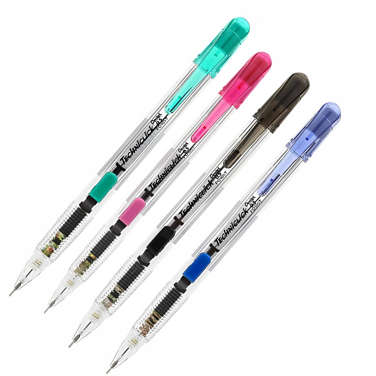 楽天市場】ぺんてる サイドノックシャープペン「限定 ピアニッシモ