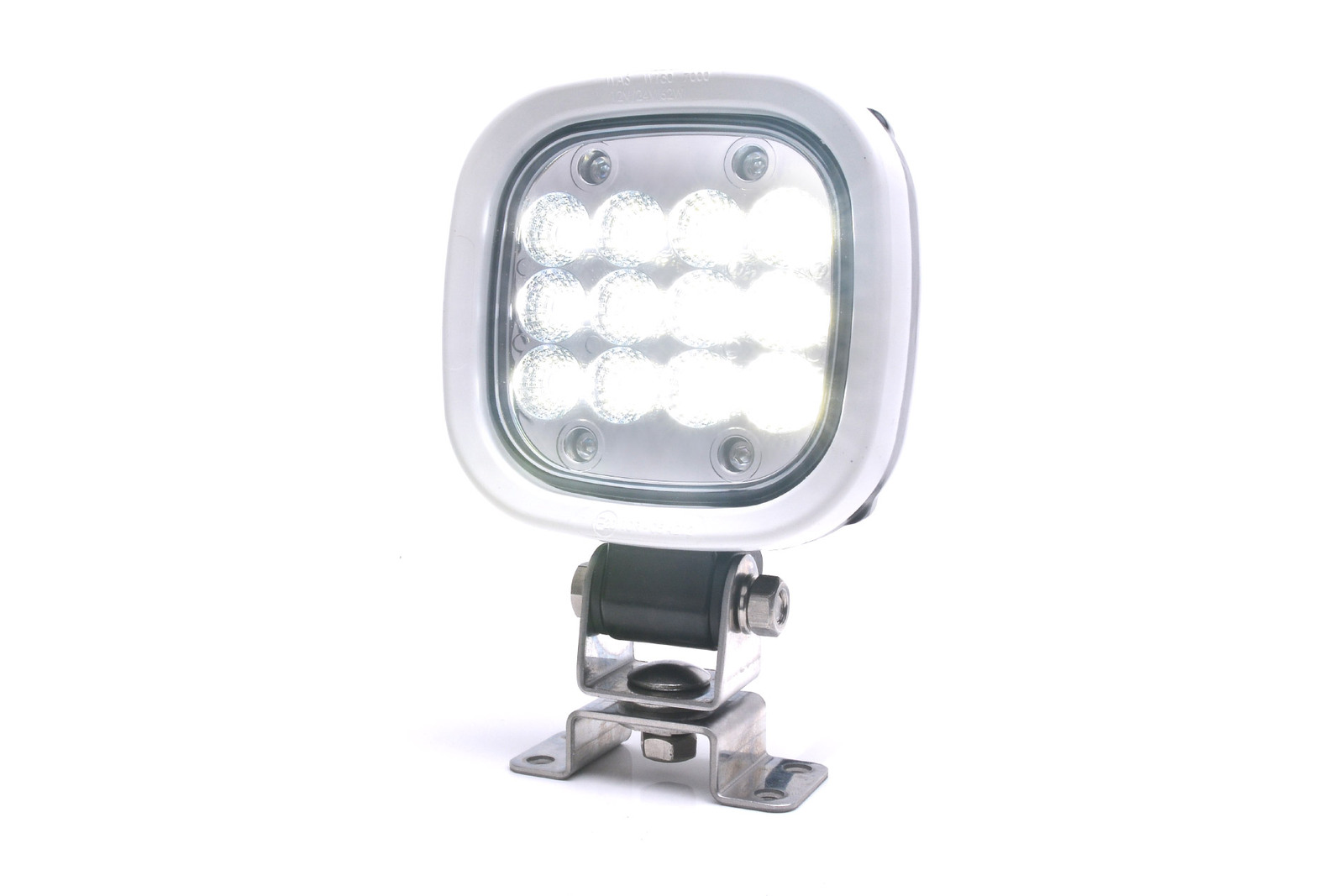 WAS W167 6000lm LED ワークランプ 作業灯 12V 24V 兼用 広角タイプ ユーロトラック Eマーク付き