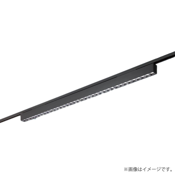 パナソニック グレアセーブライン ルーバータイプ ブラック 昼白色 NNN33000BLE1(NNN33000B LE1)ライティングレール/配線ダクトレール取付型|らんぷや