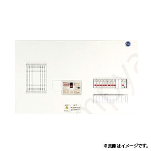 分電盤 分かれ出る横一列 扉なし 部屋の入り口なし リミッタスペース付 単3 8+2 60A ELET 6082-3(ELET60823) 河村電器〔代引不可〕