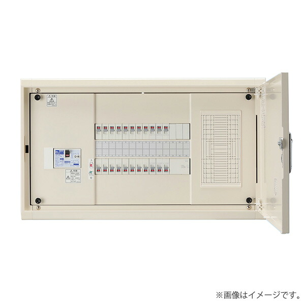 HMD3E7103N（HMD3E7-103N）横型分電盤 付属機器取付スペース付 ドア付 10+3 75A 日東工業〔代引不可〕｜らんぷや