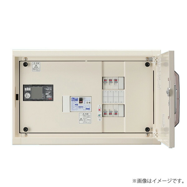 HMD3WE53102EM(HMD3WE53-102EM)横型分電盤 電子式WHM付 ドア付 10+2 30A 日東工業〔代引不可〕|らんぷや