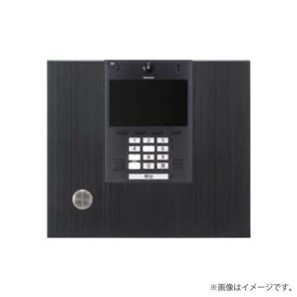 XWGL5161B（WGL5160+WGL5841B）アパルトマンHA Iつづき物用 大型写真機付待ち合い室インターコム 書き割り 液晶付 軽銀・黒いこと パナソニック