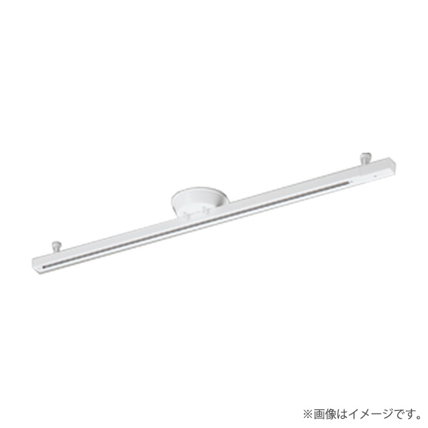 〔即納〕簡易取付ライティングダクトレール 約1m（可動タイプ）オフホワイト OA253497 オーデリック（ライティングレール・配線ダクトレール）｜らんぷや